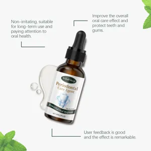 Flacon compte-gouttes de soin bucco-dentaire WoodSleep pour haleine fraîche et hygiène 30ml