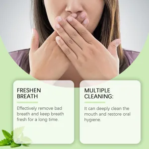 Woodsleep coconut mouthwash for fresh breath, deep oral cleaning and daily tooth care.