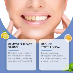 ORALHOE triple teeth whitening mouthwash with fresh mint for gentle daily breath cleaning.