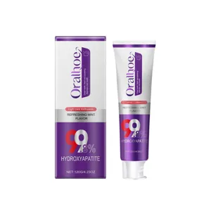 Oralhoe 99.8% Hydroxyapatite Whitening Toothpaste 120g Refreshing Mint Oral Care