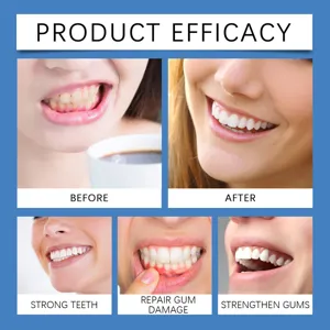 Teeth whitening mouthwash daily oral care fresh mint formula for strong healthy teeth and gums