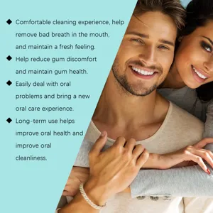 Detailed lifestyle scene highlighting fresh breath and healthy gum care benefits for daily routine.