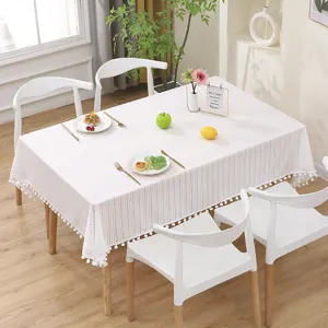 French cream vintage lace square tablecloth hollow floral fabric cover for table decor