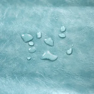 Gros plan de texture de détail en similicuir imperméable pour tapis de protection