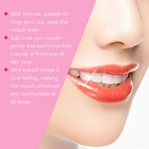 Mint mouthwash mild formula for fresh breath daily oral care and long lasting clean
