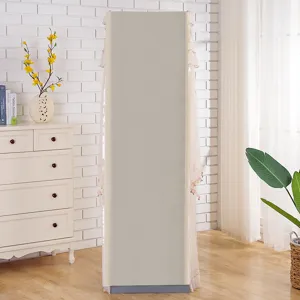 Elegante copertura antipolvere con pizzo per condizionatori verticali da terra in casa