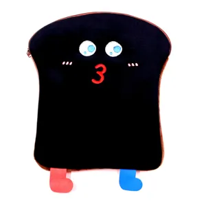 Custodia per iPad a forma di toast con faccina cartoon per tablet da 11 pollici