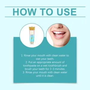 Step-by-step instructions for using Oralhoe niacinamide whitening toothpaste for best results.
