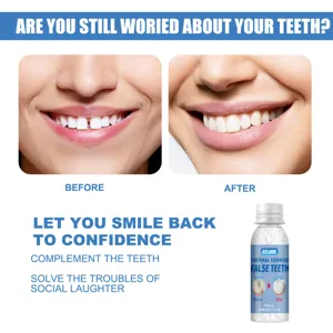 Dents artificielles thermoformables Eelhoe pour un beau sourire, résultats avant-après