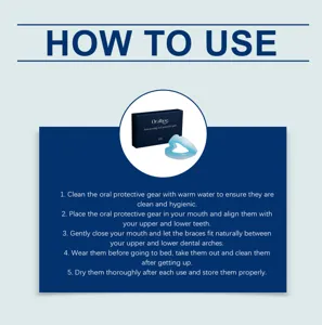 Instructions d'utilisation détaillées pour le protège-dents anti-ronflement Oralhoe
