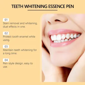Professional teeth whitening essence pen for effective stain removal and enamel protection