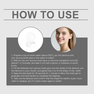 Detailed 5-step guide on how to use adjustable snap-on dentures for a perfect smile