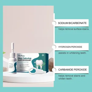 Kit de limpieza Oralhoe con beneficios de bicarbonato de sodio y peróxido de hidrógeno.