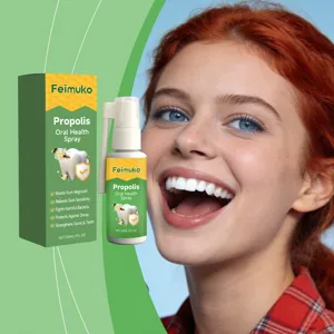 Feimuko Propolis Mundgesundheitsspray für die Zahnfleischpflege in einer 30-ml-Flasche