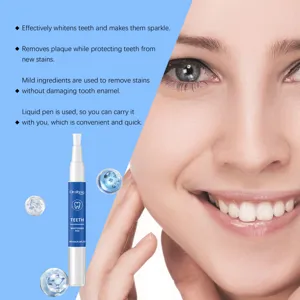 Detailed feature view of Oralhoe teeth whitening pen highlighting effective stain removal.