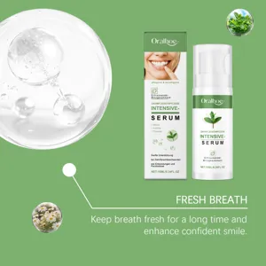 Detailansicht von Oralhoe Intensive Serum für langanhaltenden frischen Atem und Zahnfleischpflege.