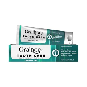 Oralhoe Minze-Zahnpflege-Set mit Tube und Schachtel für Tiefenreinigung und frischen Atem
