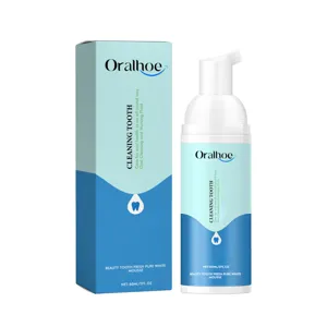 Oralhoe professionelles Zahnreinigungsmousse 60ml Schaumpumpflasche für die Mundpflege