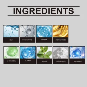 Liste détaillée des ingrédients pour la mousse dentifrice nettoyante fraîche et douce