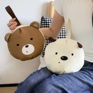 Lindas bolsas portátiles para guardar ropa interior con forma de oso para organizar viajes