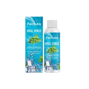 Feimuko Mint Mouthwash Daily Oral Care Refreshing Breath Clean Liquid Mouth Wash Portable Fresh Breath Oral Hygiene