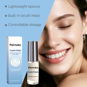 Feimuko tooth polish with built-in brush head for a bright and confident smile 5ml