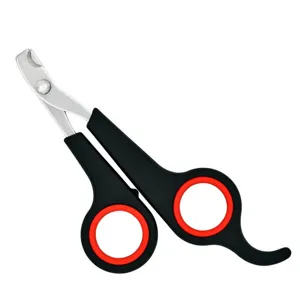 Stainless Steel Pet Nail Clipper Professional Cat Claw Trimmer With Non Slip Handle Safe Grooming Tool For Small Animals