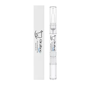 ORALHOE teeth whitening pen for gentle cleaning and daily care, featuring a clean white design.