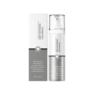 Tiefenaufhellende Pump-Zahncreme mit Formel zur Fleckenentfernung 100g Frische