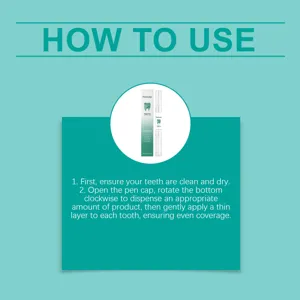 Feimuko teeth repair gel pen for whitening and oral care, easy to use daily dental tool.