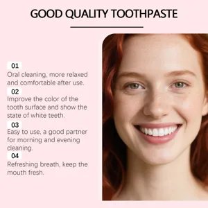 Dentifrice de soin Feimuko pour une bouche propre, un blanchiment et une haleine fraîche.
