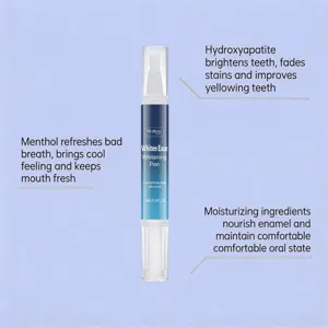 Oralhoe Teeth Whitening Pen with Hydroxyapatite, removes stains and brightens smile