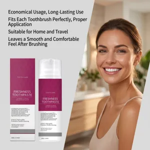 Freshness toothpaste with probiotic formula for gentle daily cleaning and oral care 100g