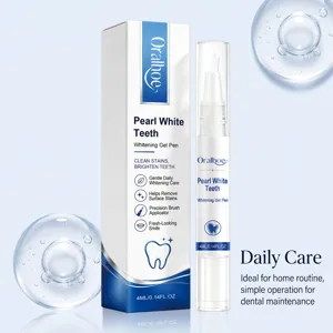 ORALHOE Stylo Gel Blanchissant Dents Nettoyage Doux Élimination des Taches Soin 4ml