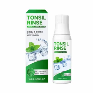 Mint refreshing mouthwash 100ml for fresh breath and daily oral care hygiene protection