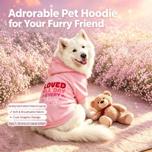 Large Dog Hoodie Fleece Sweatshirt Cute Letter Print Warm Winter Coat Pet Apparel For Medium And Large Dogs