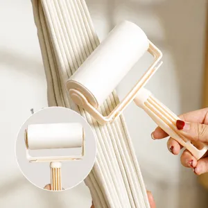 Lint roller for flocking hangers and baby clothes, anti-shedding ABS resin sticky cleaner.