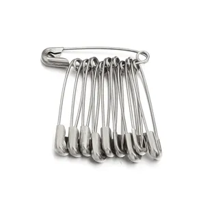 Set di spille da balia in acciaio inossidabile per artigianato fai-da-te, cucito e accessori.