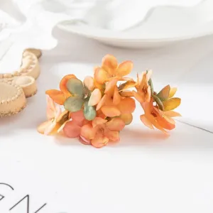 Künstliche Hortensien Blütenköpfe DIY Material für handgemachten Haarschmuck Heimdeko.