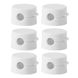 Magnetic Cable Clip Desktop Cord Organizer Wire Winder Trace-Free Punch-Free Cable Management Holder For Home Office