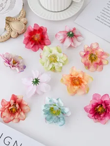 Kunstmatige wilde pioenroos bloemhoofdjes zijden bloemen voor huwelijksdecoratie DIY.