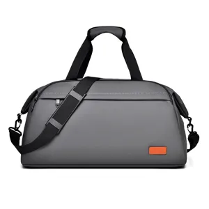 Large capacity travel duffel bag for gym and short business trips with shoulder strap