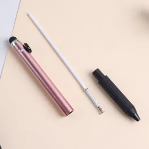 Detailansicht der multifunktionalen Eingabestift- und Reinigungsstift-Komponenten.