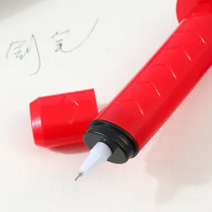 Creative samurai sword gel pen 0.5mm black ink student novelty stationery detail view