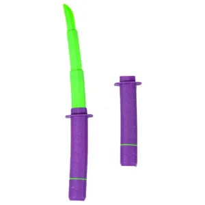 Creative samurai sword gel pen novelty plastic student stationery black ink pen 0.5mm