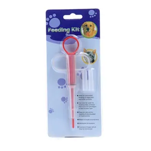 Pet Medicine Feeder Syringe Set Polystyrene Dog Cat Liquid Pill Dispenser Puppy Feeding Tool Pet Care Supplies