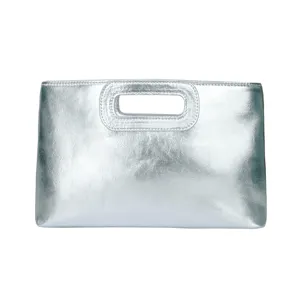 Women PU Leather Evening Handbag Minimalist Solid Color Chic Clutch Purse Elegant Casual Top Handle Bag