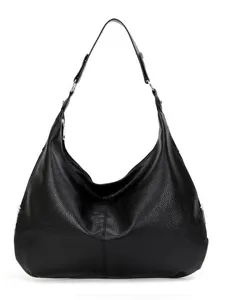 Women's Large Capacity Tote Bag Vintage Oil Wax Leather Shoulder Bag Casual Hobo Handbag Commuter Work Bag