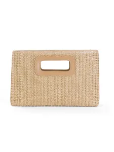 2026 Summer Resort Style Straw Woven Clutch Bag Casual Women Handbag Crossbody Bag
