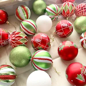 Weihnachtsbaum Christbaumkugeln Set festliche Party hängende Dekoration Christbaumkugel